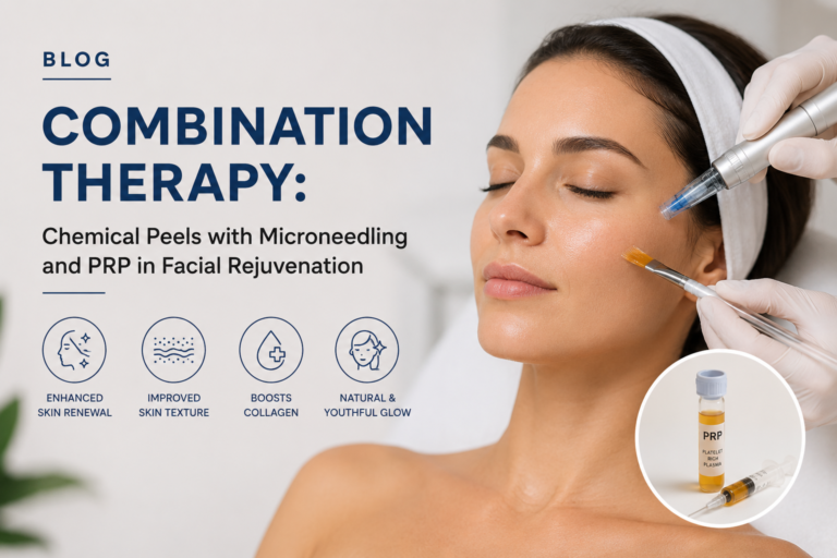 Combination Therapy: Chemical Peels with Microneedling and PRP in Facial Rejuvenation